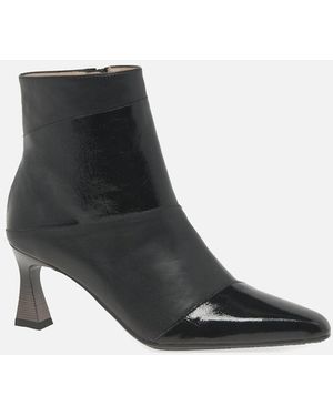 Hispanitas Dalia Patch Ankle Boots - Black
