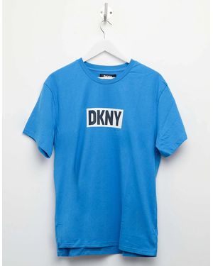 DKNY Iceman Lounge T Shirt - Blue