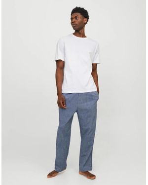 Jack & Jones Basic Tee Pyjama Set - Blue