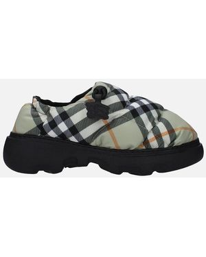 Burberry Slip-On Casual Shoes With Drawstring Closure - Green