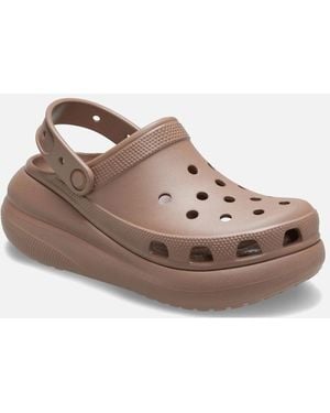 Crocs™ Classic Crush Sandals - Brown