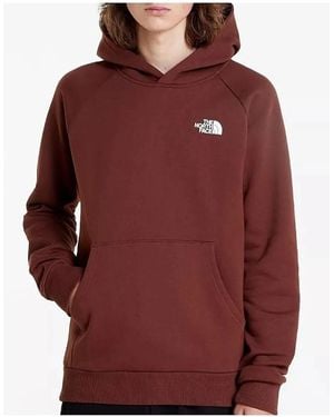 The North Face Raglan Redbox Hoodie Dark Oak