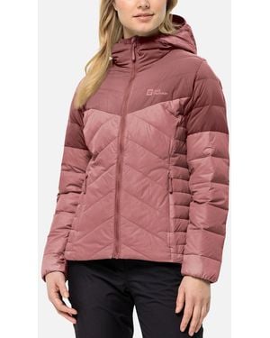 Jack Wolfskin Tundra Down Water Repellent Coat - Red