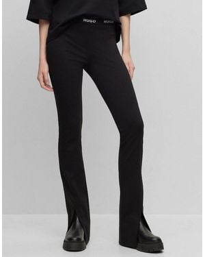 BOSS Haskanna Slim-Fit Trousers - Blue