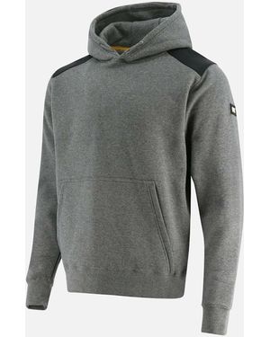 Caterpillar Essentials Hooded Sweatshirt - Grey