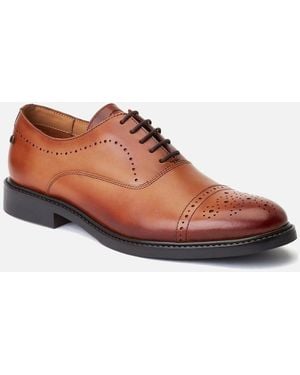 Base London Corbin Oxford Shoes - Brown