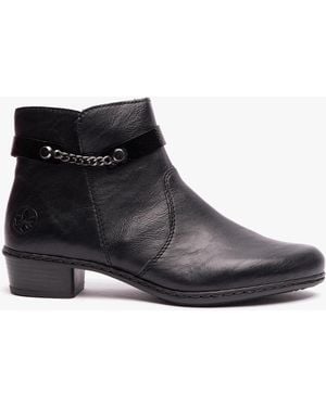 Rieker Y0783-00 Ankle Boots - Black