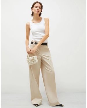 Marella Soraia Long Trouser - Natural