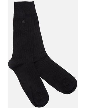 Swole Panda Bamboo Socks - Black
