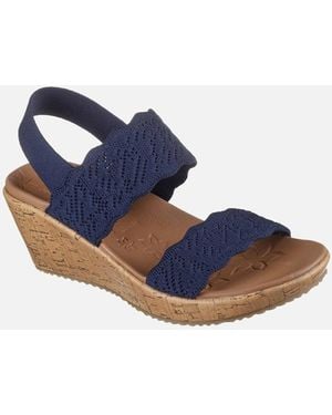 Skechers Beverlee Timeless Touch Sandals - Blue