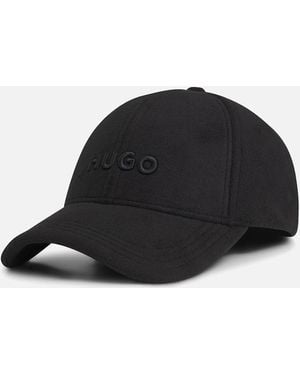 BOSS Jake-Fl Fleece Cap - Black