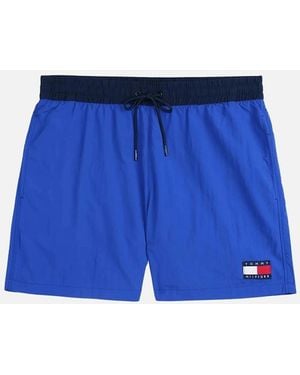 Tommy Hilfiger Heritage Mid Length Swim Shorts, Wedge - Blue