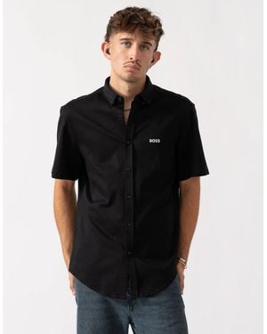 BOSS Boss B_Motion Short Sleeve Shirt 50544784 - Black