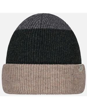 Barts Walnur Soft Merino Wool Beanie - Black