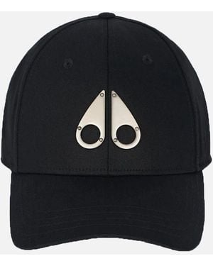 Moose Knuckles Logo Icon Cap/Nickel - Black
