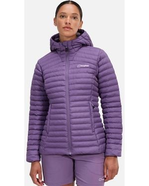 Berghaus Nula Micro Padded Hooded Jacket - Purple