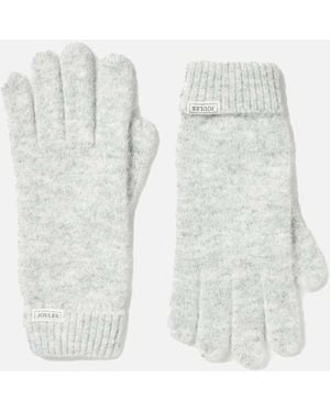 Joules Caversham Winter Warm Gloves - White