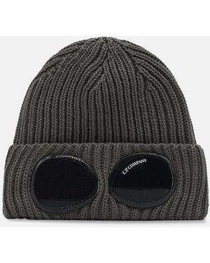 C.P. Company Merino Wool Google Hat - Black