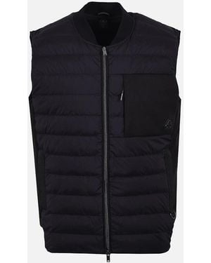 Moose Knuckles Air Down Anderson Hybrid Vest - Blue