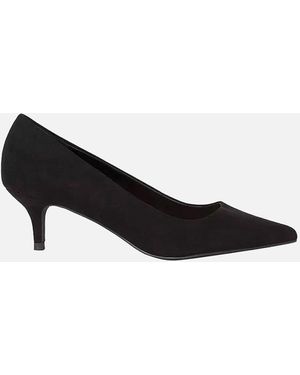 Dorothy Perkins Ladies Dove Kitten Heel Court Shoes - Black