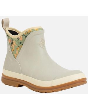 Muck Boot S Originals Ankle Rubber Gravel Wellington Boots - White