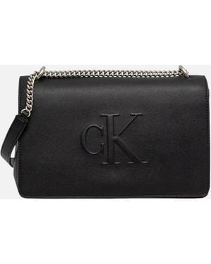 Calvin Klein Handbag With Shoulder Strap - Black