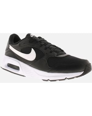 Nike Air Max Nike Running Trainers Air Max Sc Lace Up Lightweight Logo Uk Si - Black