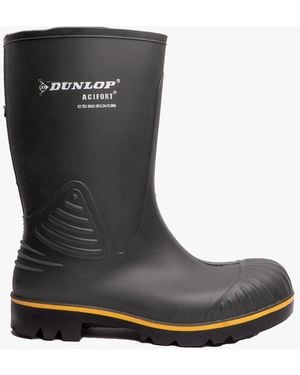 Dunlop Acifort Hd Calf Heavy Duty Agricultural Wellington Boots - Black