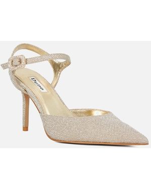 Dune Channel Court Shoes - White