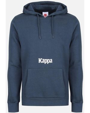 Kappa Authentic Fin Regular Fit Hoodie - Blue