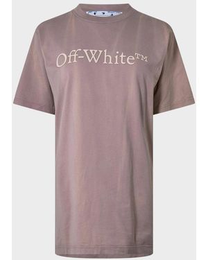 Off-White c/o Virgil Abloh Laundry Tee Nude - Pink