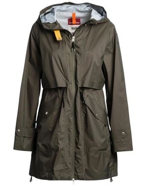 Parajumpers Mikuni Long Hooded Jacket - Grey