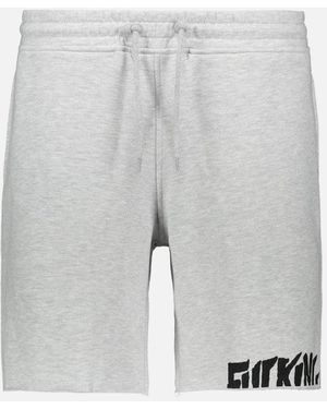 Fucking Awesome Fa Cut Off Sweat Shorts - Grey