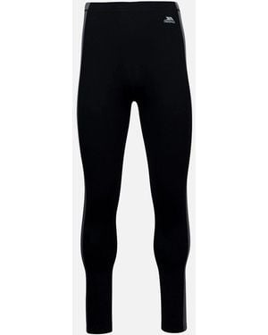 Trespass Adult Joss Base Layer Bottoms - Black