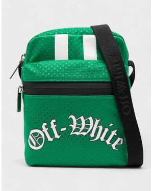 Off-White c/o Virgil Abloh Outdoor Crossbody Mesh Bag - Green