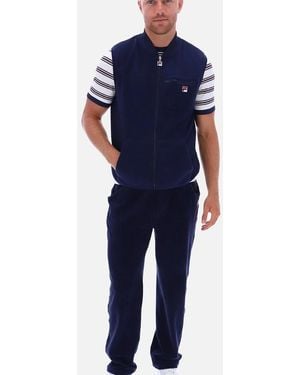 Fila Grant Polar Fleece Gilet - Blue