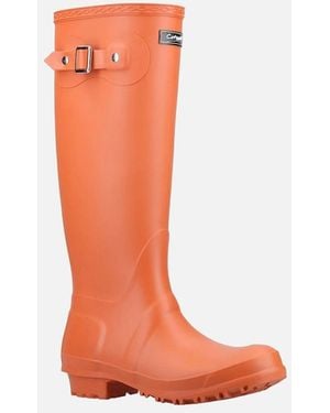 Cotswold Sandringham Wellingtons - Orange
