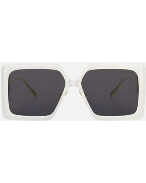 Dior Solar Ivory Frame Dark Lens Sunglasses - Grey