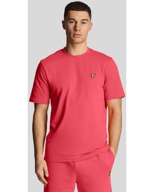 Lyle & Scott Plain T-Shirt - Red