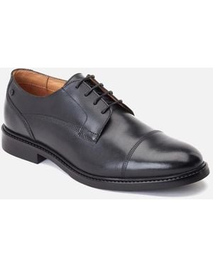 Base London London Magnus Leather Oxford Shoes - Black