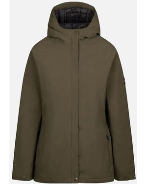 Trespass Ladies Carlotta Raincoat - Green