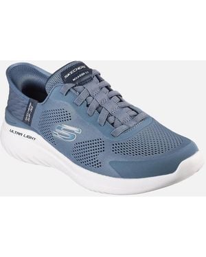 Skechers Bounder 2.0 Emerged Slip-In Trainers - Blue