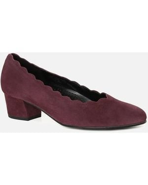 Gabor Gigi Court Shoes - Purple