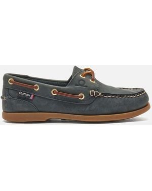 Chatham Deck Lady Ii G2 Boat Shoes - Black