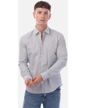 BOSS Button Down Shirt - Grey