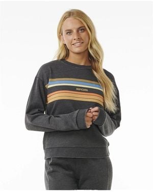 Rip Curl Rip Curl High Tide Surf Crew Neck Sweatshirt - White
