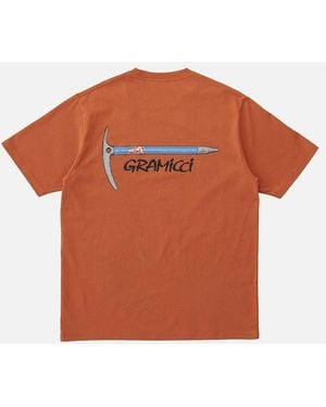 Gramicci Ice Axe T-Shirt - Orange