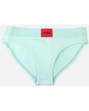 BOSS Logo Label Briefs - Blue