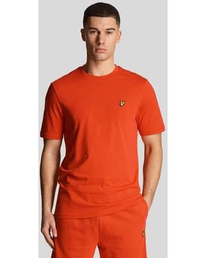 Lyle & Scott Plain T-Shirt - Red