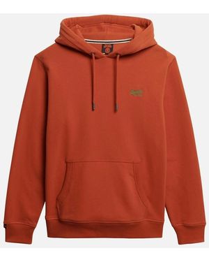 Superdry Essential Logo Hoodie - Red